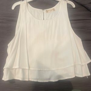 Altar’d state white tank top